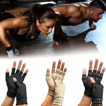 Guantes de compresión magnéticos para artritis